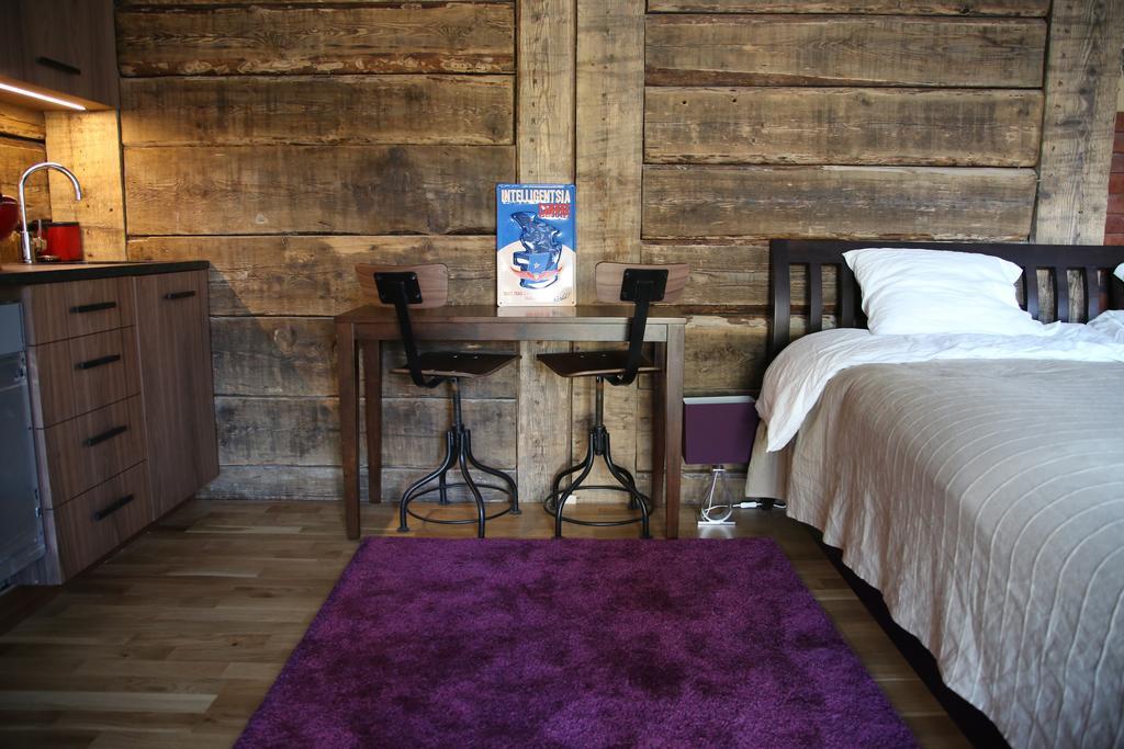 Altribute Studio W Sauna Secure Parking Wifi 90Mbs Liepāja Szoba fotó